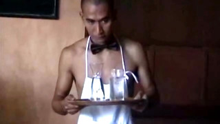 Gay Asian porn video Restaurant Romp