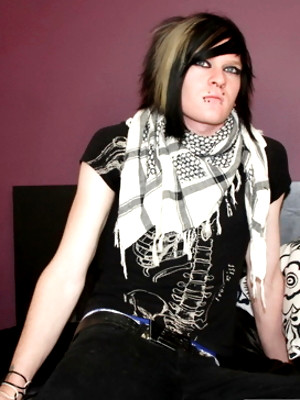 Gay porn pics Zaccary Plastic jerks his rock hard cock