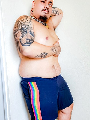 Hot gay album pics Neon Pup