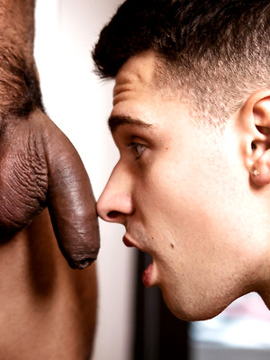 Gay pics of Muscled uncut dicks in action