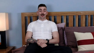 Free gay sex with Straight Young & Hairy Rugby Player Miles Wanks his Big Uncut Cock & Squirts for England!