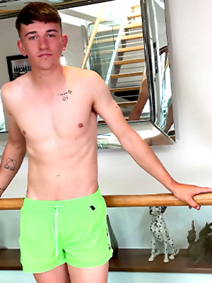 Twinks xxx pics - Young Straight Stud Shows off his Lean Body & Wanks his Big Hard Uncut Cock & Shoots a Load!