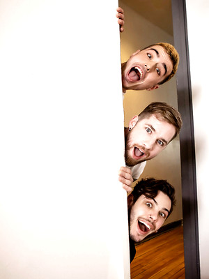 Cute uncut gay boys - Dex Parker, Malik Delgaty, Sean Peek, Thyle Knoxx  anal fuck