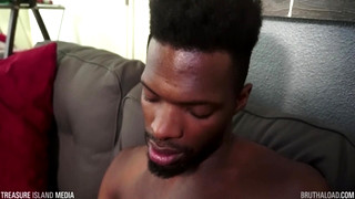 XXX Gay clips contains Issac Banks Oils up his Handsome Black Dick