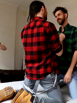 XXX gay photos of It's a rematch with our adorable mates Eddie and Byron