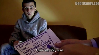 Free gay sex with Debt Dandy 10
