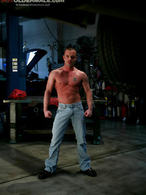 Gay sex pics with Patrick OConner strokes dick