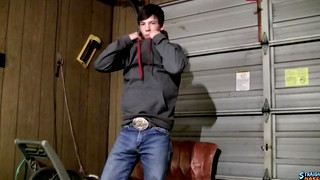 Free gay sex with Straight Country Boy Cooper Strokes A Load Out - Cooper Reeves
