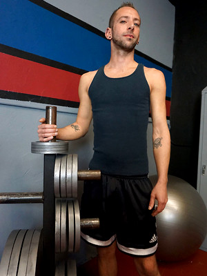 Free gay porn pics with Dek Reckless solo