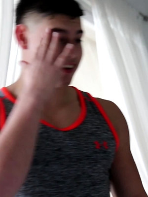 Gay sex pics with Bodybuilder Eddie Alvarado FUCKS Uncut Teen Jerry Cabrera