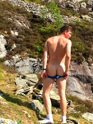 Hot gay sex pics with Straight Young Climber Henry