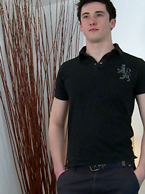 Gay porn pics Young Straight Lad Brendan Works out his Hole with Some Toys!