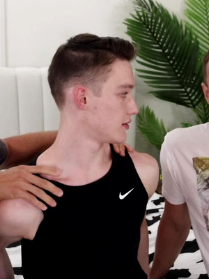 Free gay xxx pics with Threesome Fun - Kingsley Kross Leslie Madison & Thomas Rosewood Show Off Their Freaky Sides