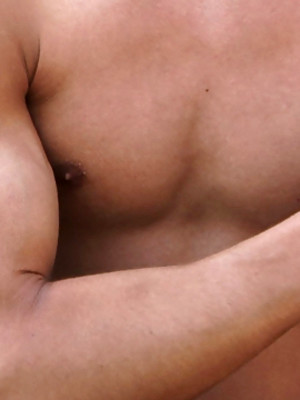 XXX gay photos of Tall and Lean Personal Trainer Perry showing off his Long Uncut Cock!