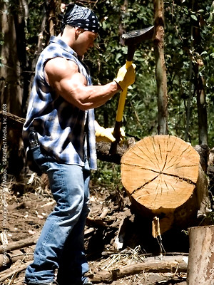 Hot gay album pics Hot muscle hunk in a forest