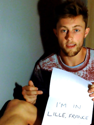 XXX gay photos of Young Straight Hunk Cameron