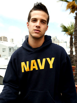 Gay pics of Super cute student Aiden Bailey strips and jacks off for Ben in his hotel room