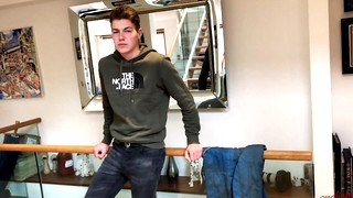 Gay porn video Young Straight & Horny Motorsport Racer Jack Stewart gets Manhandled & Shoots his Load!