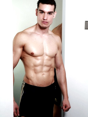 Hot gay album pics Guliermo showing in mirror