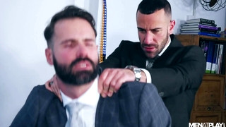 Gay porn video Servicing The Boss