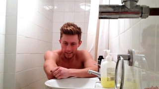 Free gay porn video Young Straight Muscular Cameron