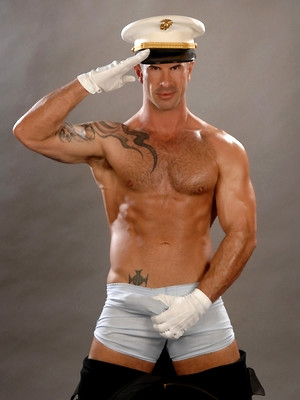 Gay sex pics with Brave soldier Adam Killian