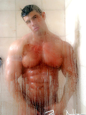 Hot gay sex pics with Zeb - Moist and Muscle