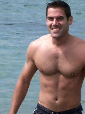 Gay porn pics Douglas jerking off