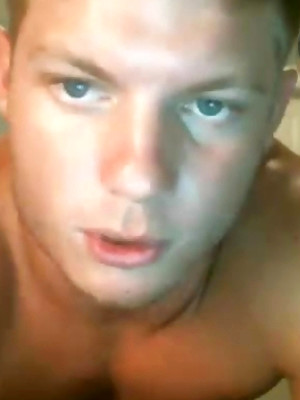 Free gay xxx pics with Blonde Haired Blue Eyed All-American Boy Cums