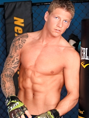 XXX gay photos of Tattooed stud Cole Christiansen naked