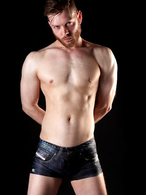 Gay pics of Chris studio shoot