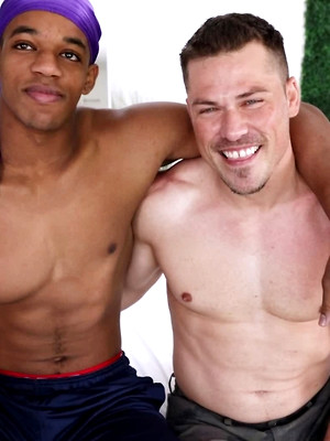 XXX gay photos of Drew Andrews Preps For King Coleman's BBC