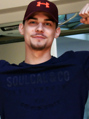 Hot gay album pics Muscular Athlete Cristian Wanks his Big Uncut Cock & Squirts Jizz Everywhere!