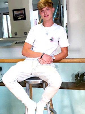 Gay boys pics - Young Handsome Hal Shows off his Tanned Lean Body & Wanks his Hard Uncut Cock & Cums!