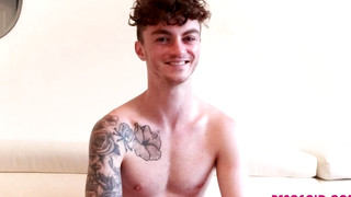 Free gay porn video Cute Twink Cant Hold His Cum (Robert Law)
