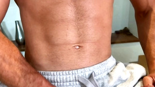 Check new gay sex scene with Straight Fit & Young Stud Rufus Returns & Wanks his Big Uncut Cock & Squirts a Load of Cum!