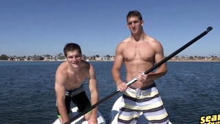 Gay porn video Oliver & Joey: Bareback