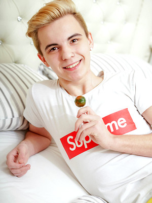 Cute uncut gay boys - Anal Play With New Twink Marek