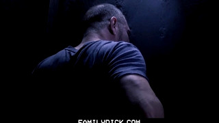 Gay Blowjob porn video My Dad's a Pervert Chapter 1: Sex Store Backroom Gloryhole