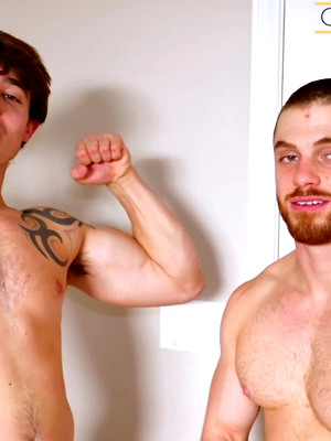 Gay sex pics with New Guy Drew Andrews Hires In-Home Trainer Bryce Beckett For More Than Just A Workout