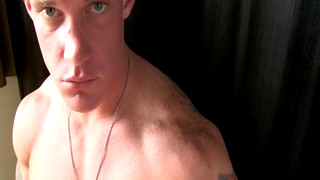 Free gay sex with Semper Shredded Tanner's Uniformed Solo