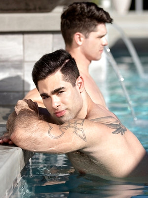 Gay sex pics with Let's Get Quenched! - Lucas Leon, Devin Franco