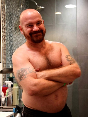Gay sex pics with Lobo Al solo