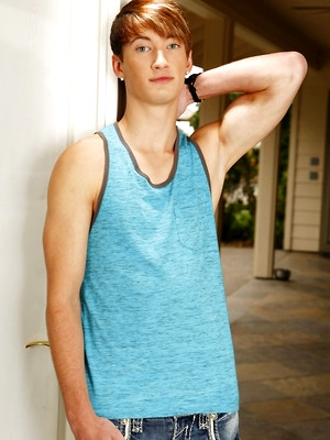 Gay pics of Horny twink Tripp fuck Damian's sexy ass