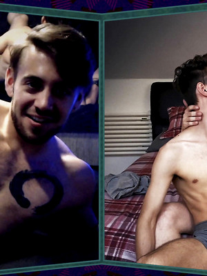 Twinks xxx pics - Callum, Cole, Dante Colle hardcore anal fucking