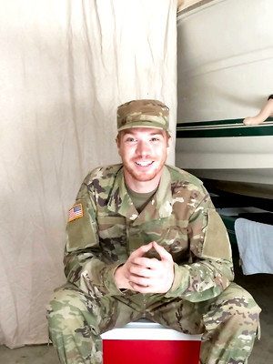 Gay pics of Active Duty: At Ease - Dacotah Red