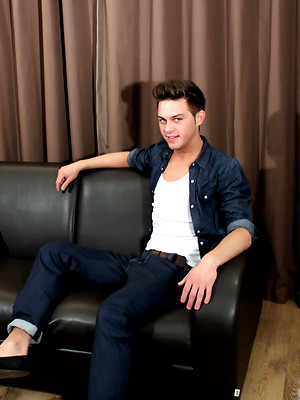 Gay sex pics with The Magic Words Are: Pole Dancing