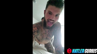 XXX Gay clips contains HOLEDIGGER Joe Hollywood -  He's not after money, he's after the hole-y grail of ass. Joe's magic tongue and meaty cock had me seeing s