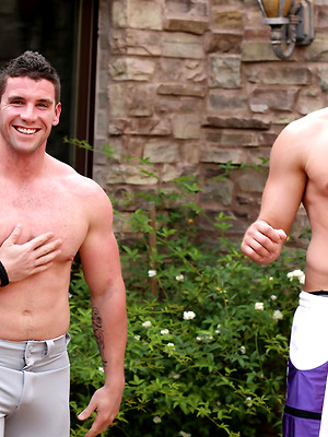 Free gay porn pics with Flip Flop with Jeff Niels And Christian Borski