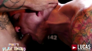 Free gay porn video Dakota Payne And Rod Fogo Share Geordie Jackson's Top Cock